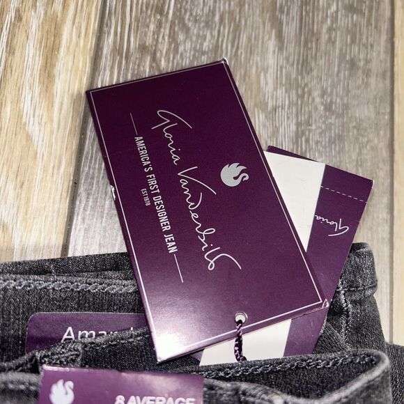 Gloria Vanderbilt Amanda Supreme Stretch Women's Jeans Classic Rise Size 8 Avg - Picture 4 of 13